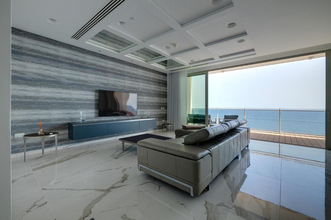 Super Luxury Apartment In Tigne Point, Amazing Sea Views Слима Екстериор снимка