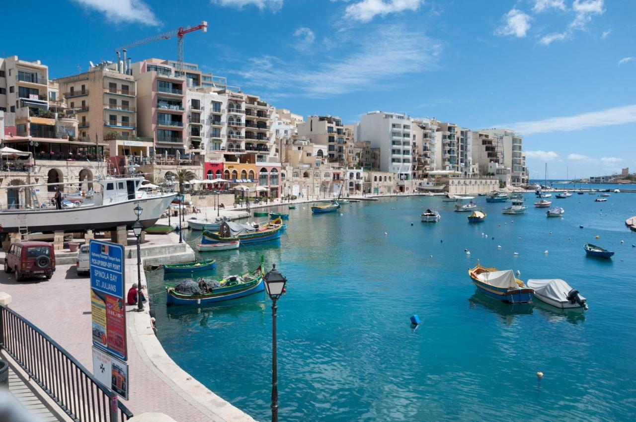 Super Luxury Apartment In Tigne Point, Amazing Sea Views Слима Екстериор снимка