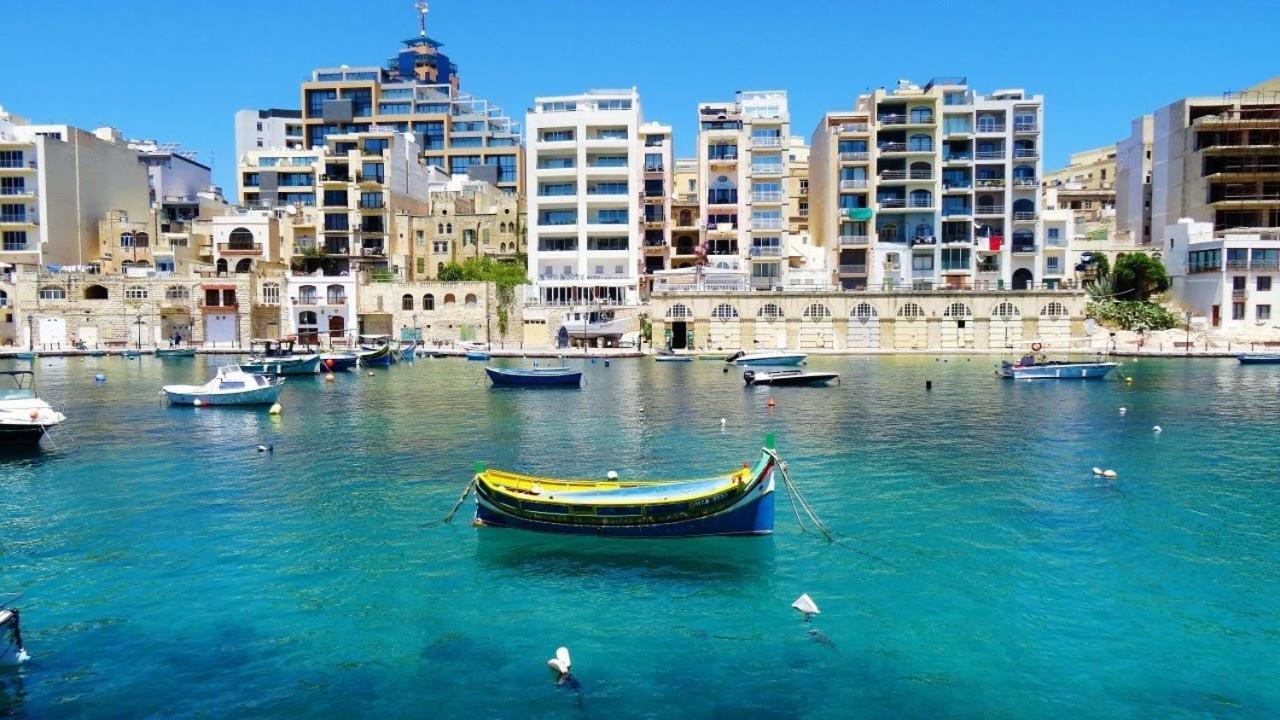 Super Luxury Apartment In Tigne Point, Amazing Sea Views Слима Екстериор снимка