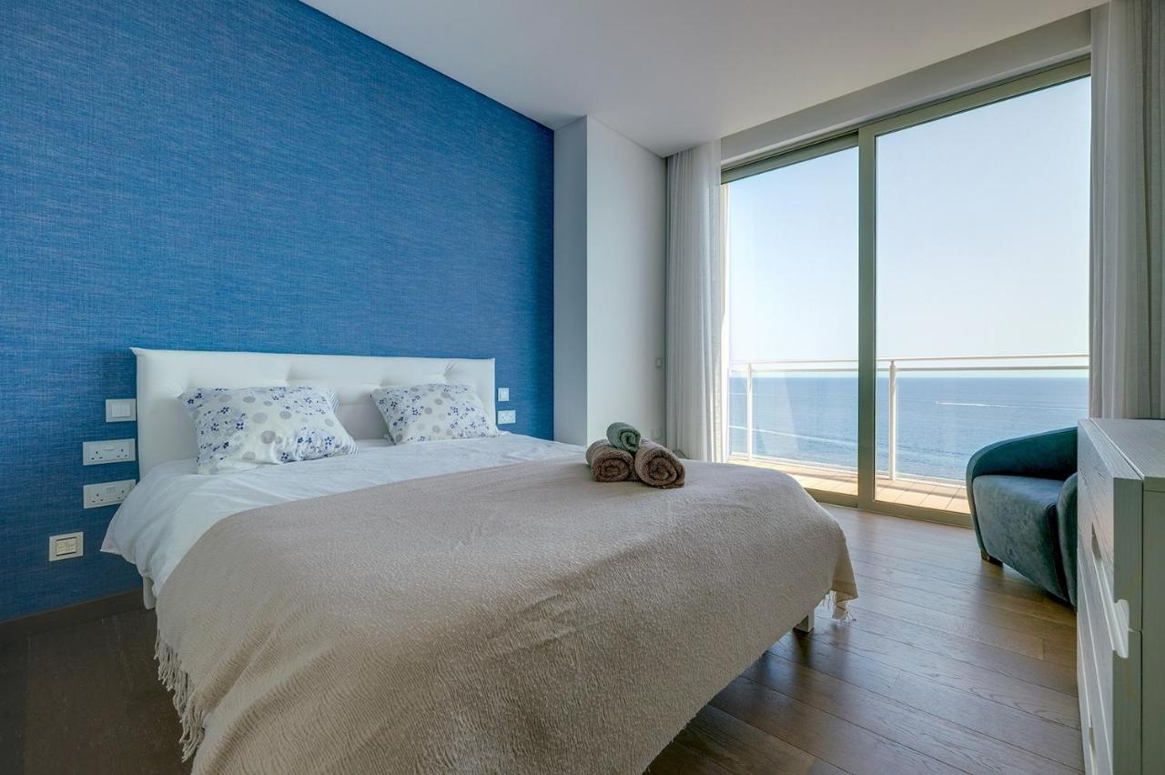 Super Luxury Apartment In Tigne Point, Amazing Sea Views Слима Екстериор снимка
